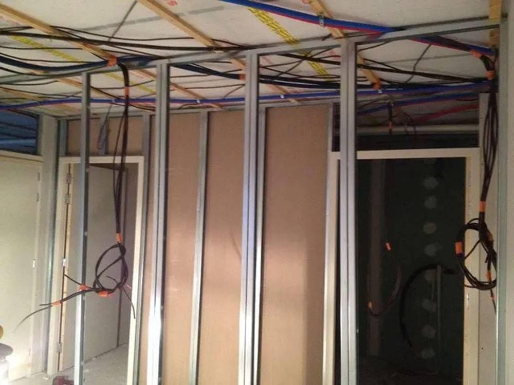 installation de plomberie et d'électricité