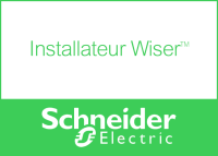 Logo "Installateur Wiser" de Schneider